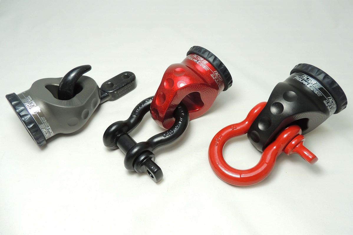 Factor 55 ProLink E Expert Shackle Mount Assembly Gray