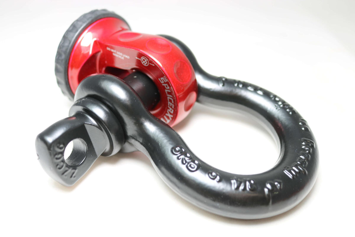 Factor 55 Splicer XTV Splice On Winch Thimble for UTV/ATV Red