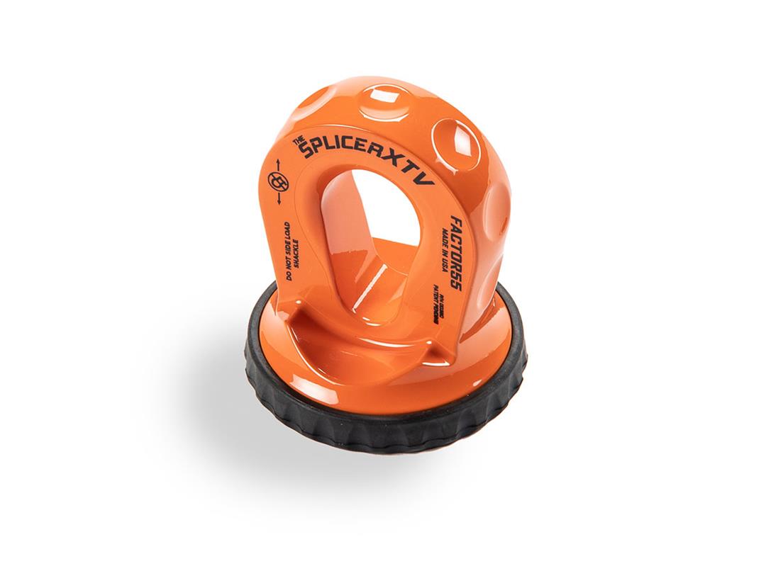 Factor 55 Splicer XTV Splice On Synthetic Rope Thimble Shackle Orange