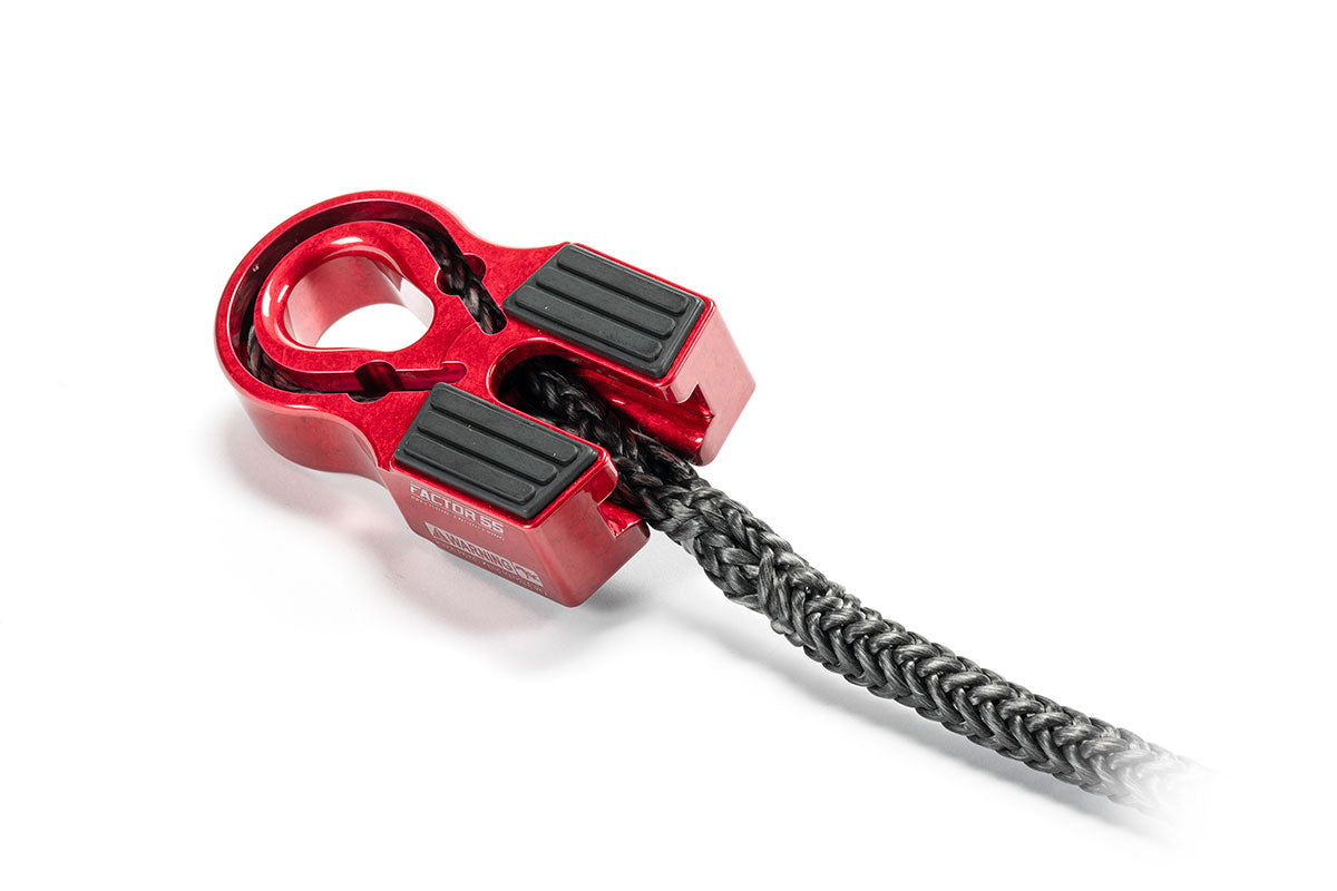 Factor 55 Flat Splicer Splice On Winch Synthetic Shackle Mount Silver