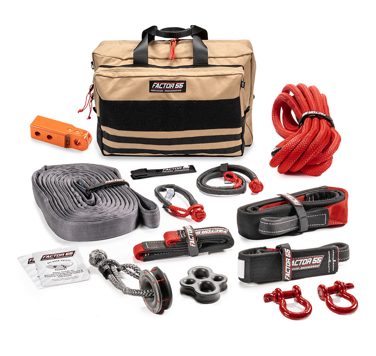 Factor 55 Vehicle Recovery Kit Borah Orange