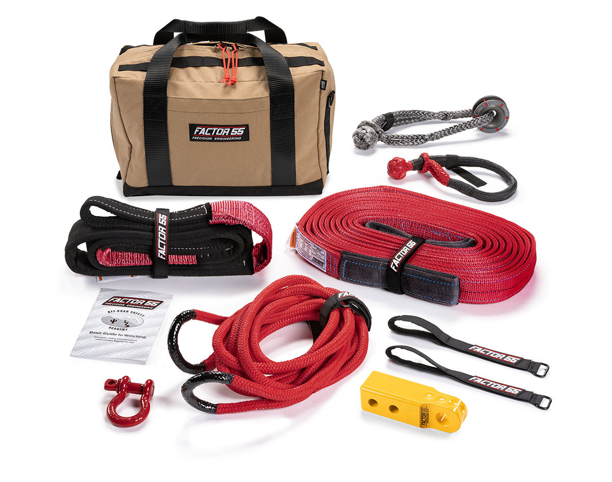 Factor 55 Powersports Recovery Kit Hemingway Yellow