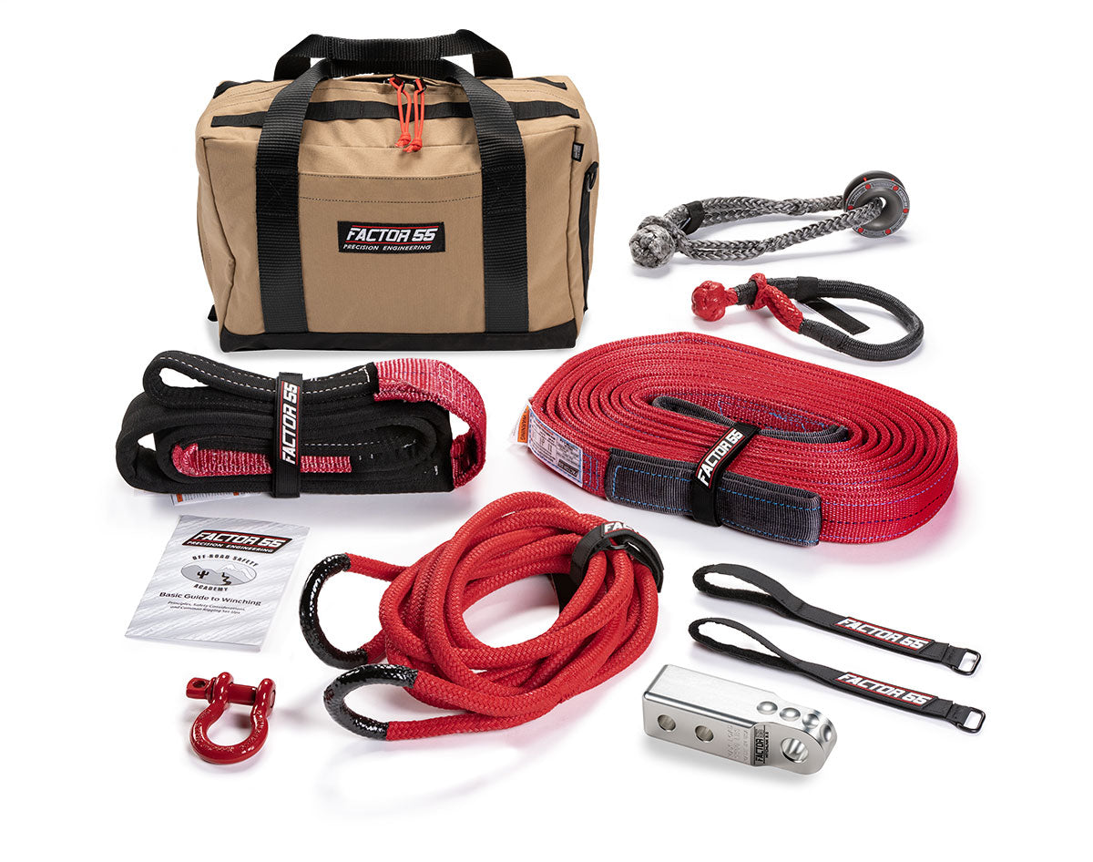Factor 55 Powersports Recovery Kit Hemingway Silver