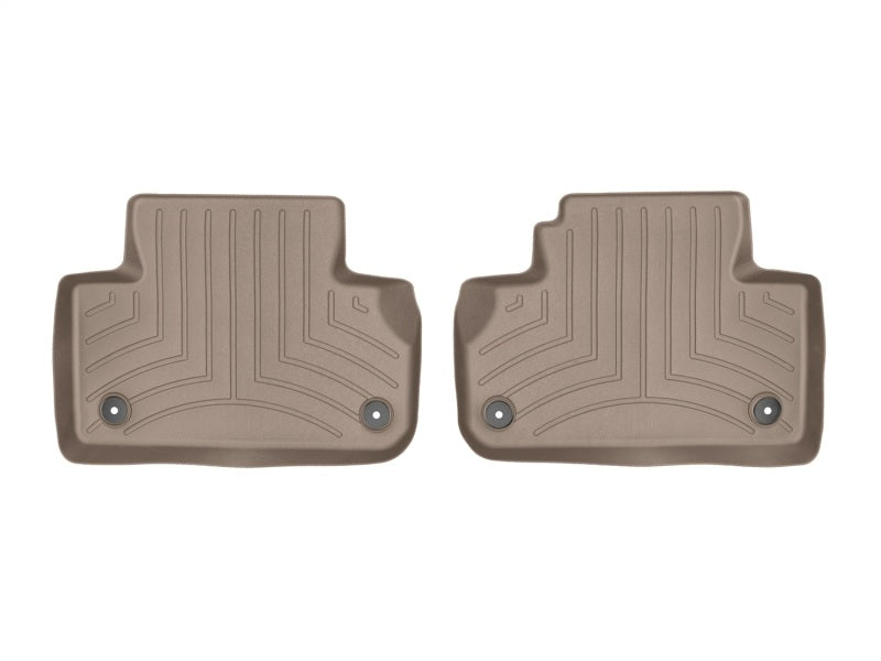 WeatherTech 2018+ Audi Q5/SQ5 Rear FloorLiner - Tan