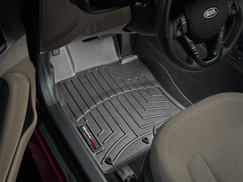 WeatherTech 11+ Kia Optima Front FloorLiner - Black