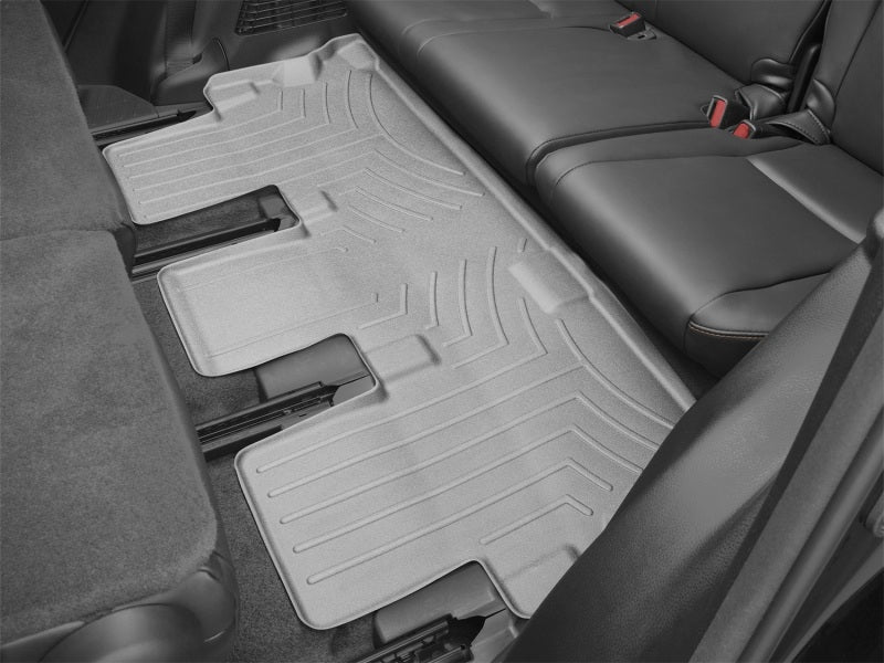 WeatherTech 2014+ Toyota Highlander (Not Hybrid Models) Rear FloorLiner 3rd Row - Grey