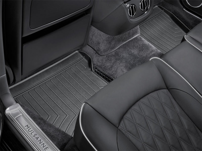 WeatherTech 11-18 Bentley Mulsanne Rear FloorLiner - Black