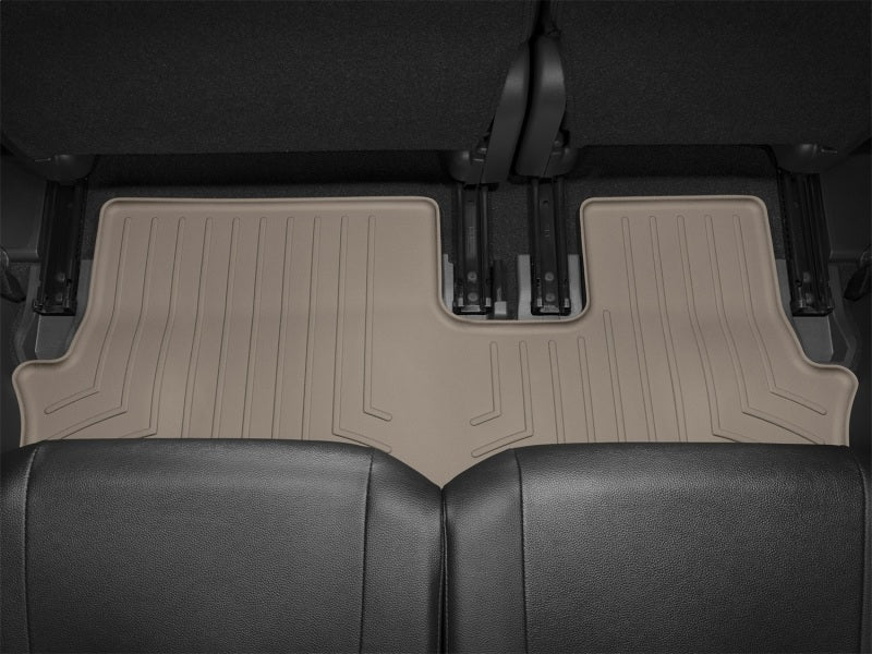 WeatherTech 14+ Mitsubishi Outlander Rear FloorLiner - Tan