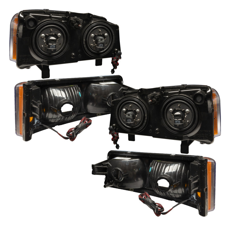 Oracle 03-06 Chevy Silv Pre-Assembled Headlights w/ Parking Lights - w/ Simple Controller