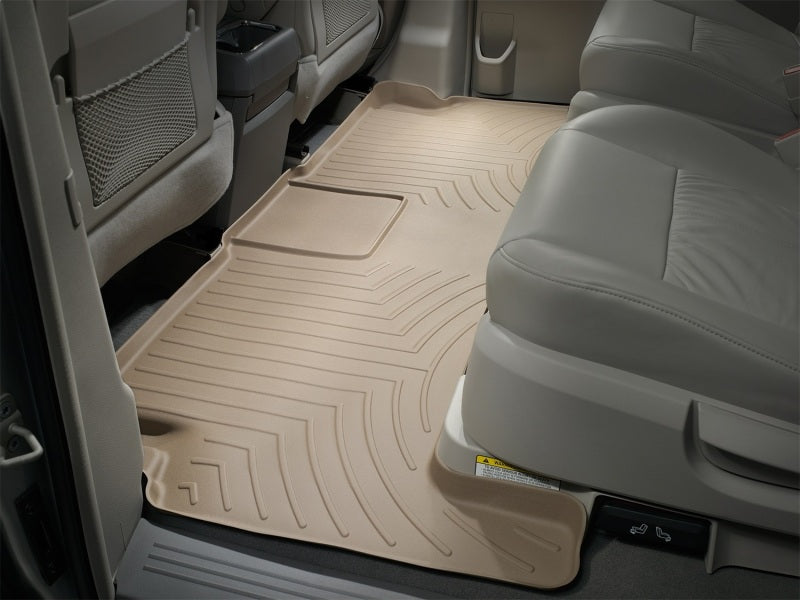 WeatherTech 08+ Chrysler Town & Country Rear FloorLiner - Tan