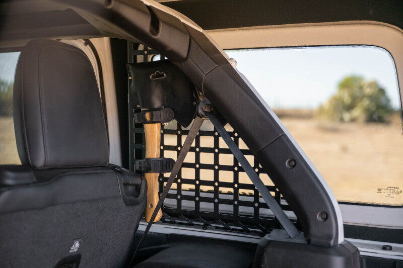 DV8 Offroad 18-25 Jeep Wrangler (JL) 4-Door Rear Window Pocketed Molle Panels