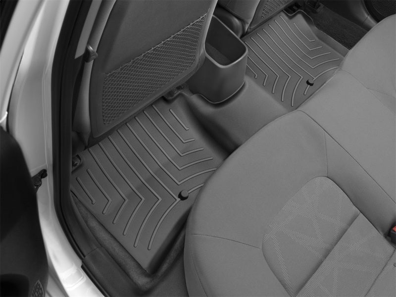 WeatherTech 13+ Kia Rio Rear FloorLiner - Black