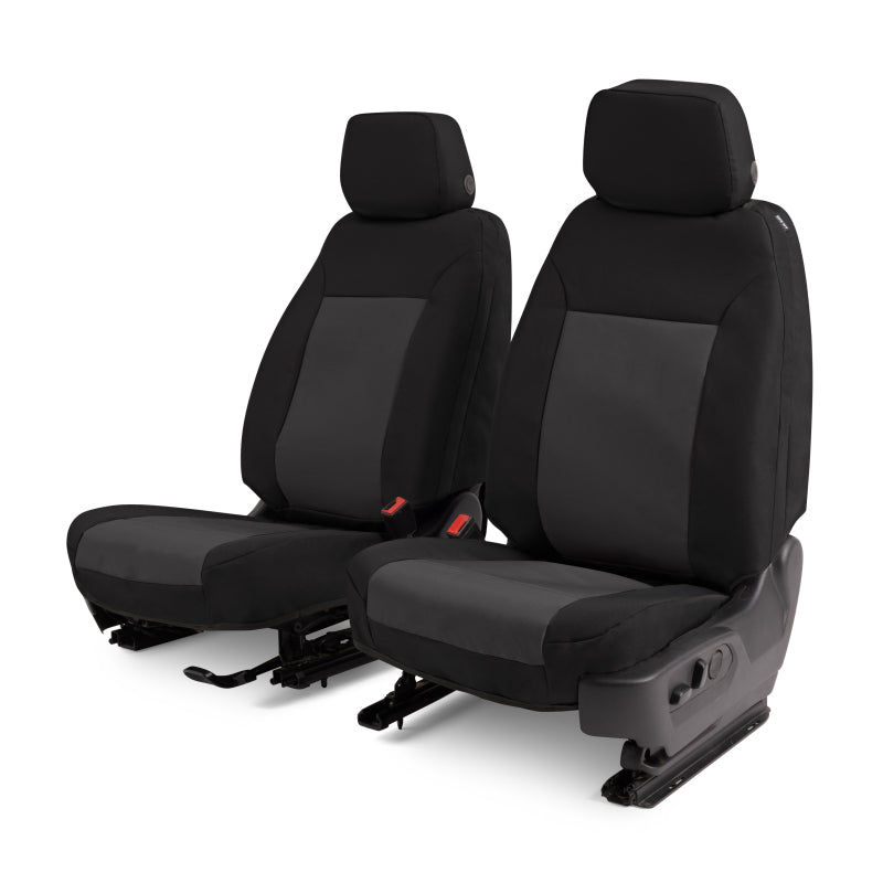Covercraft 19-24 Dodge Ram 1500 Endura PrecisionFit Custom Second Row Seat Covers - Black/Charcoal