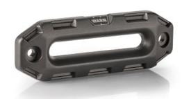 WARN Epic Fairlead, 1 in Thick, 10 in Wide Standard Opening - Gunmetal