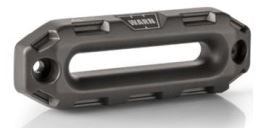 WARN Epic Fairlead, 1.5 in Thick, 10 in Wide Standard Opening - Gunmetal