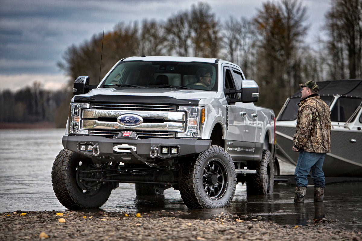 WARN Ascent Front Bumper for 2017-2022 Ford Super Duty