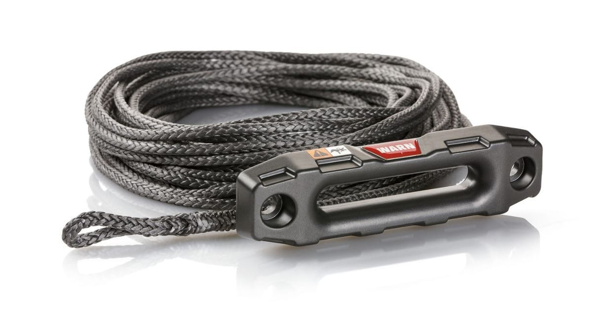 WARN Synthetic Rope Conversion Kit with Short Epic Hawse Fairlead