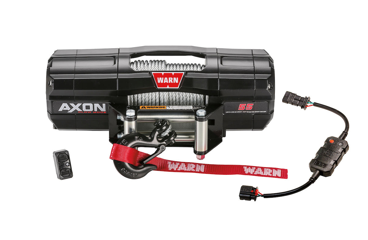 WARN AXON 55 Winch with Plow Mode