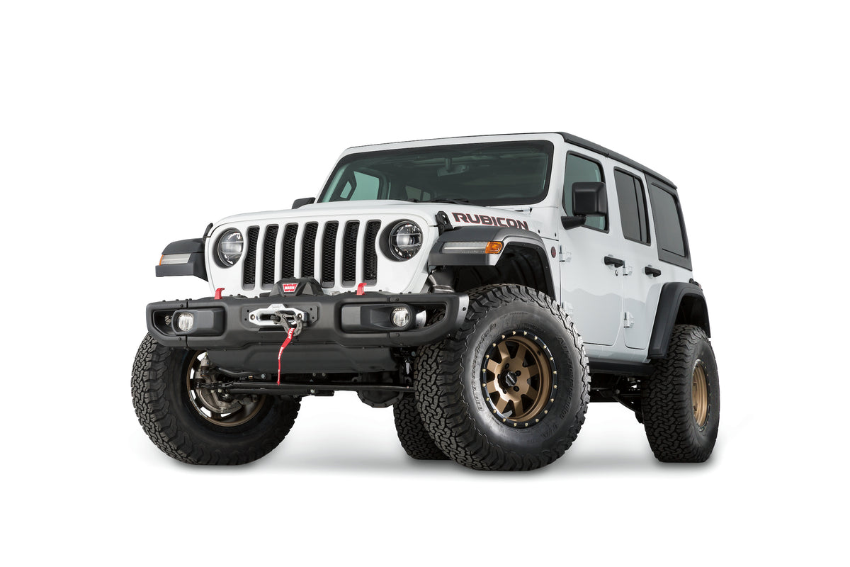 WARN Winch Mounting Plate for 2018-2026 Jeep JL / 2020-2026 Jeep JT with Factory Steel Winch-Ready Bumper