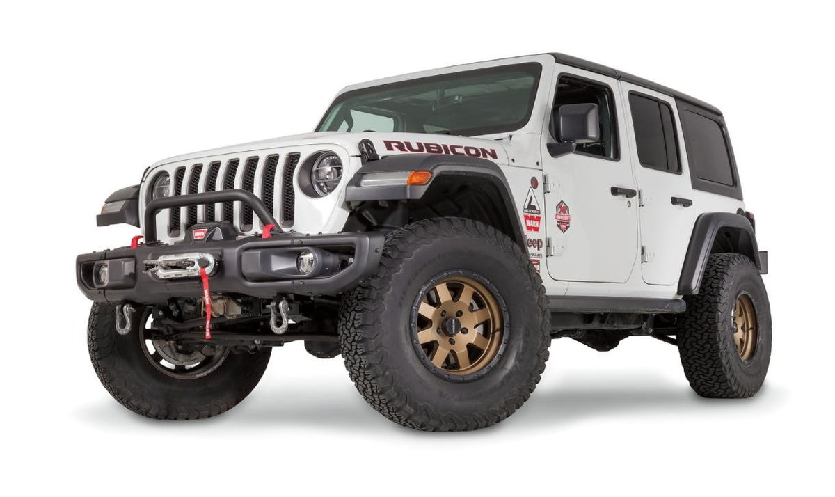 WARN Low-Height Stinger Grille Guard Tube for 2018-2021 Jeep Wrangler JL / 2020-2021 Jeep Gladiator JT