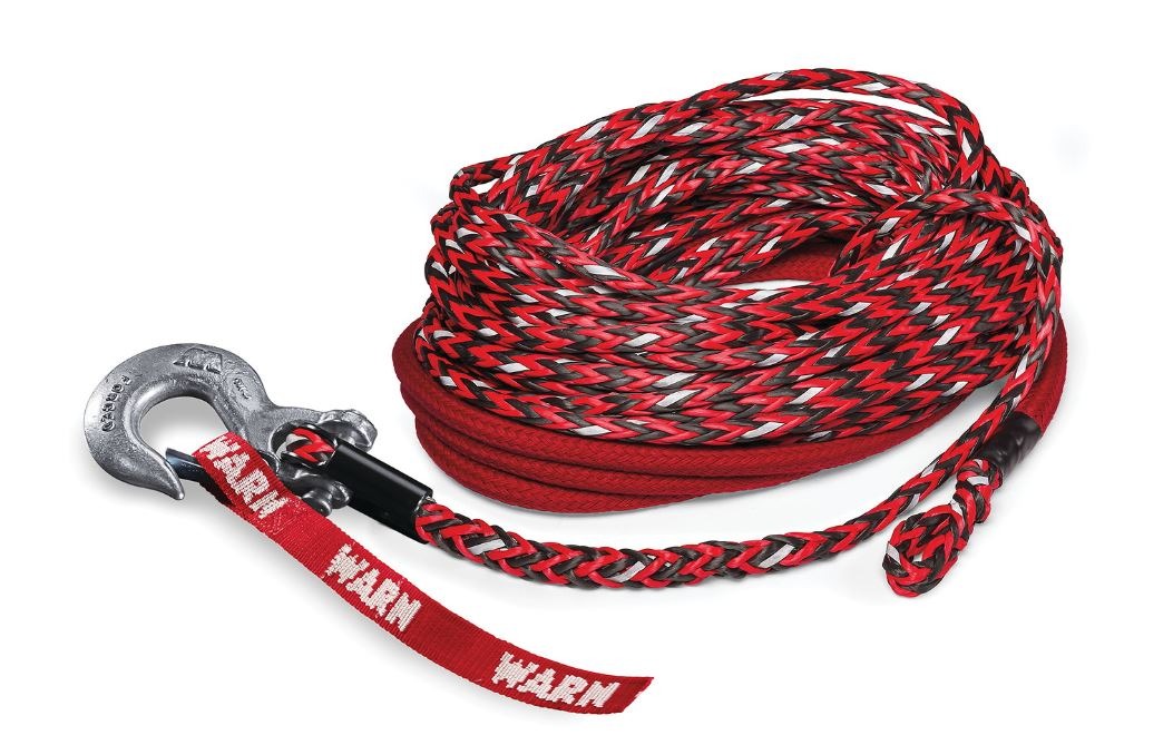 WARN Spydura Nightline (TM) Synthetic Rope 3/8 in (9.5Mm) X 100 ft (30.5M)