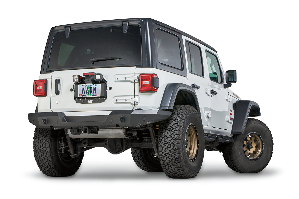 WARN Rear Tire Delete Plate for Jeep JL