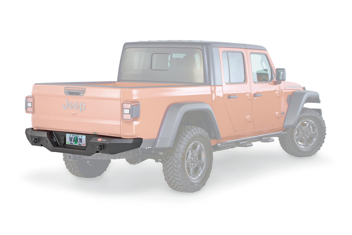 WARN Elite Rear Bumper for 2019-2025 Jeep Gladiator JT