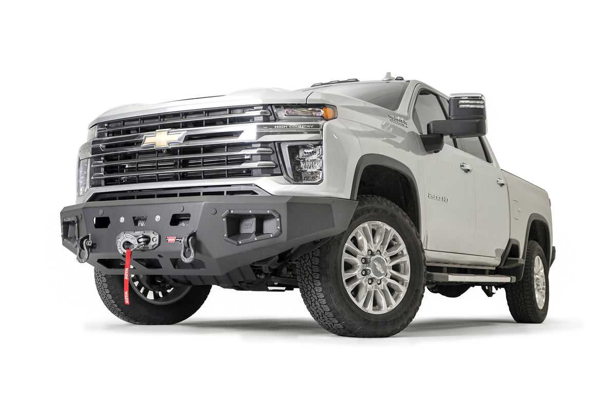 WARN Ascent HD Front Bumper for 2020-2023 Chevrolet Silverado 2500/3500 HD