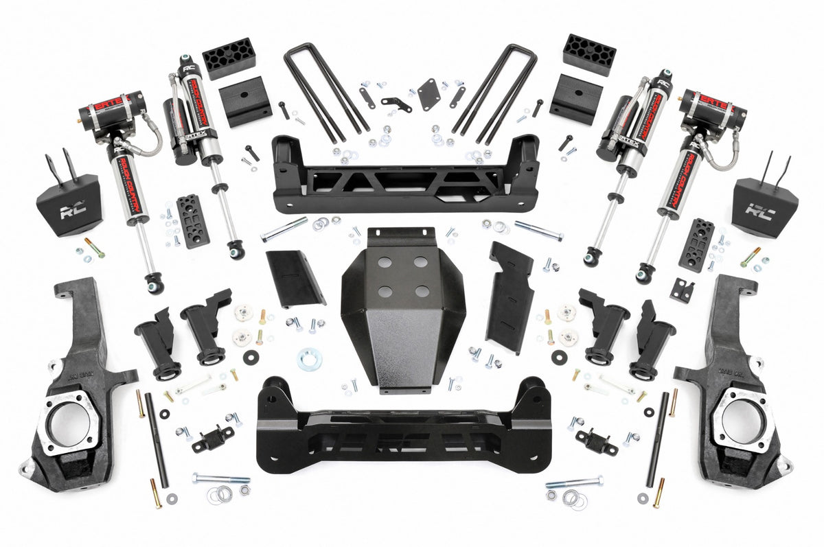 Rough Country 5 Inch Lift Kit | Torsion Drop | Vertex | Chevy/GMC 2500HD/3500HD (11-19)