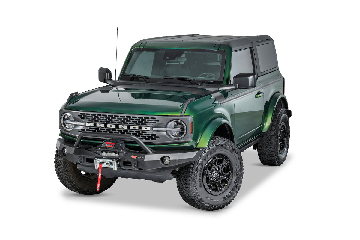 WARN Elite Front Bumper with Prerunner Grille Guard for 2021-2026 Ford Bronco