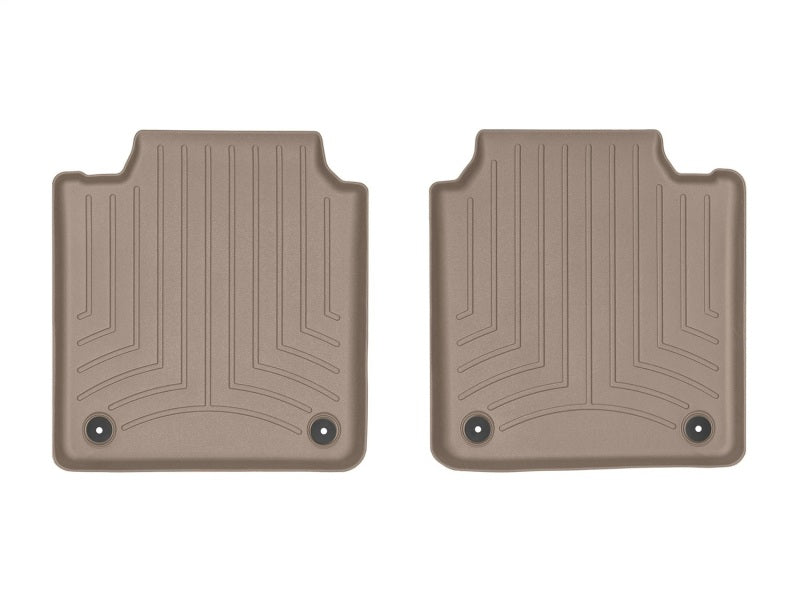 WeatherTech 2017+ Porsche Panamera Rear FloorLiner - Tan