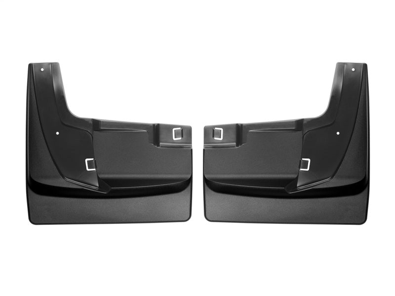 WeatherTech 2019+ Dodge Ram Truck 2500/3500 (No Fender Flares/Lip Molding) No Drill Mudflaps - Black