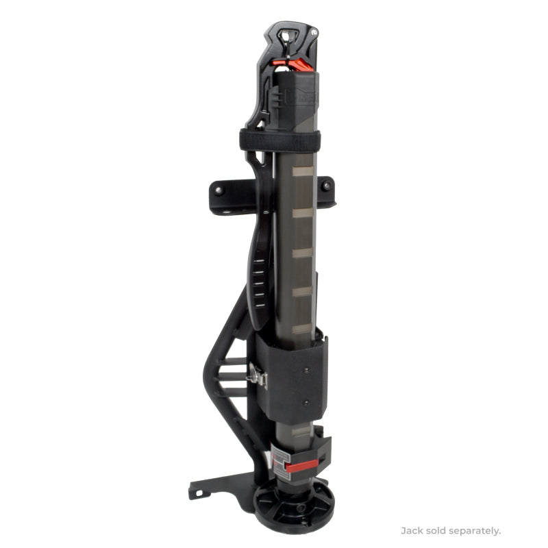 Go Rhino 18-24 Jeep Wrangler JL/JLU/JT Front Fender Jack Mount for Xventure Gear EG Jack - Tex. Blk