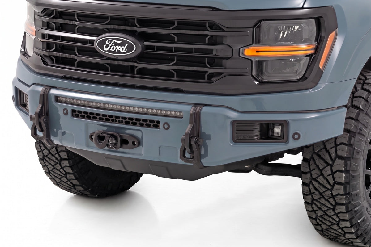 Rough Country FXS Front Bumper | KU Area 51 | EcoBoost | Ford F-150 2WD/4WD (2021-2025)