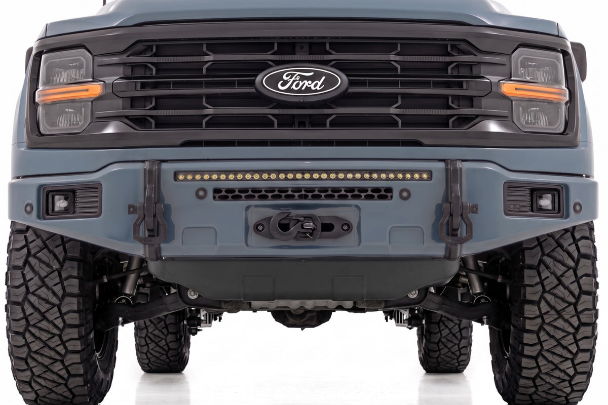 Rough Country FXS Front Bumper | KU Area 51 | EcoBoost | Ford F-150 2WD/4WD (2021-2025)