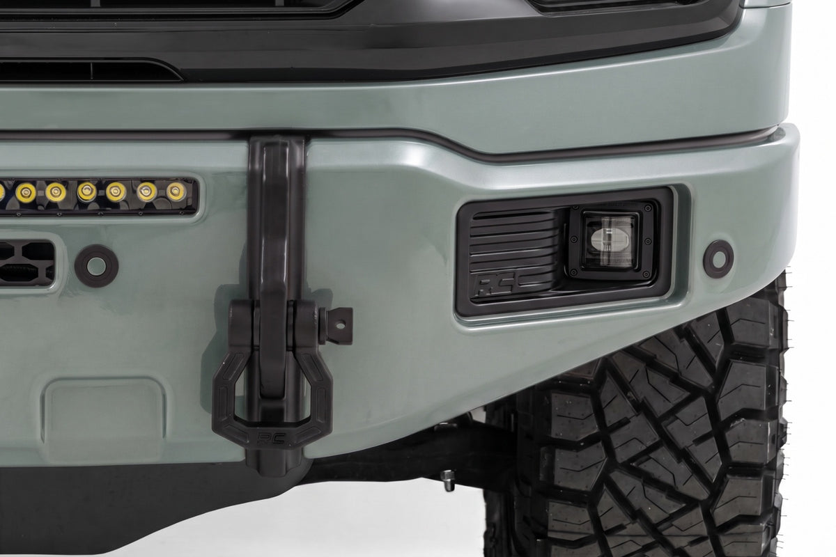 Rough Country FXS Front Bumper | BN Silver Spruce | EcoBoost | Ford F-150 2WD/4WD (2021-2025)