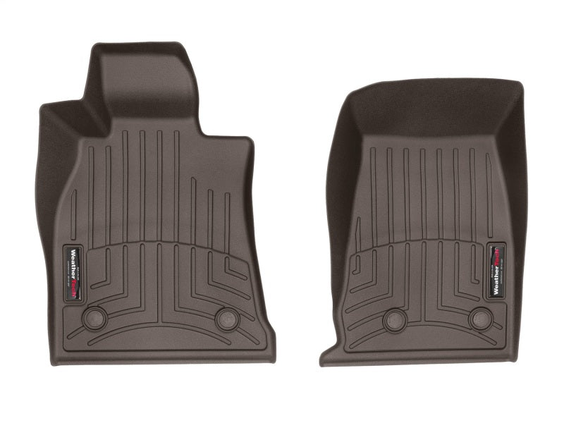 WeatherTech 2020+ Cadillac CT5 Front FloorLiner - Cocoa