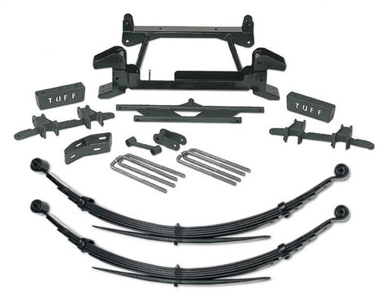 Tuff Country 88-97 Chevy K25/35 4x4 (8 Lug) 4in Lift Kt w/Rr Leaf Spring (Cast Lwr Cntrl Arm SX8000)