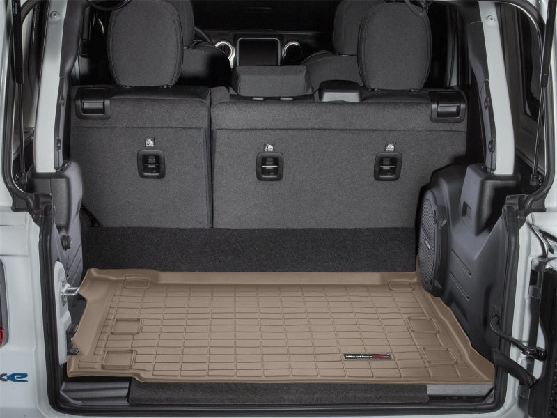 WeatherTech 2021+ Jeep Wrangler 4xe Cargo Liners - Tan