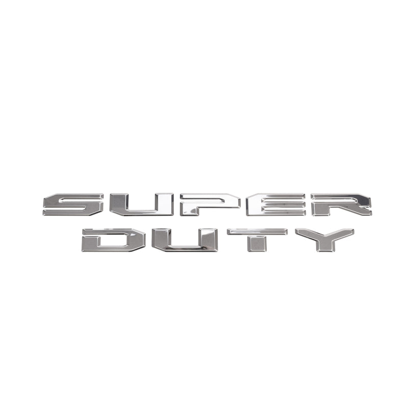 Putco 2023 Ford Super Duty Tailgate Letter Ford Lettering Emblems (Stainless Steel)