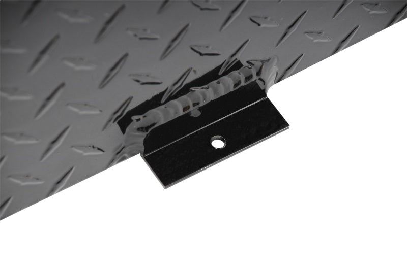 Dee Zee Universal Tanks - Long Rectangle Black-Tread Aluminum