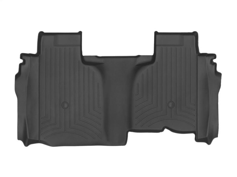 WeatherTech 19-23 Chevy Silverado 1500 Double Cab w/ 1st Row Bucket Seats Rear FloorLiner - Black
