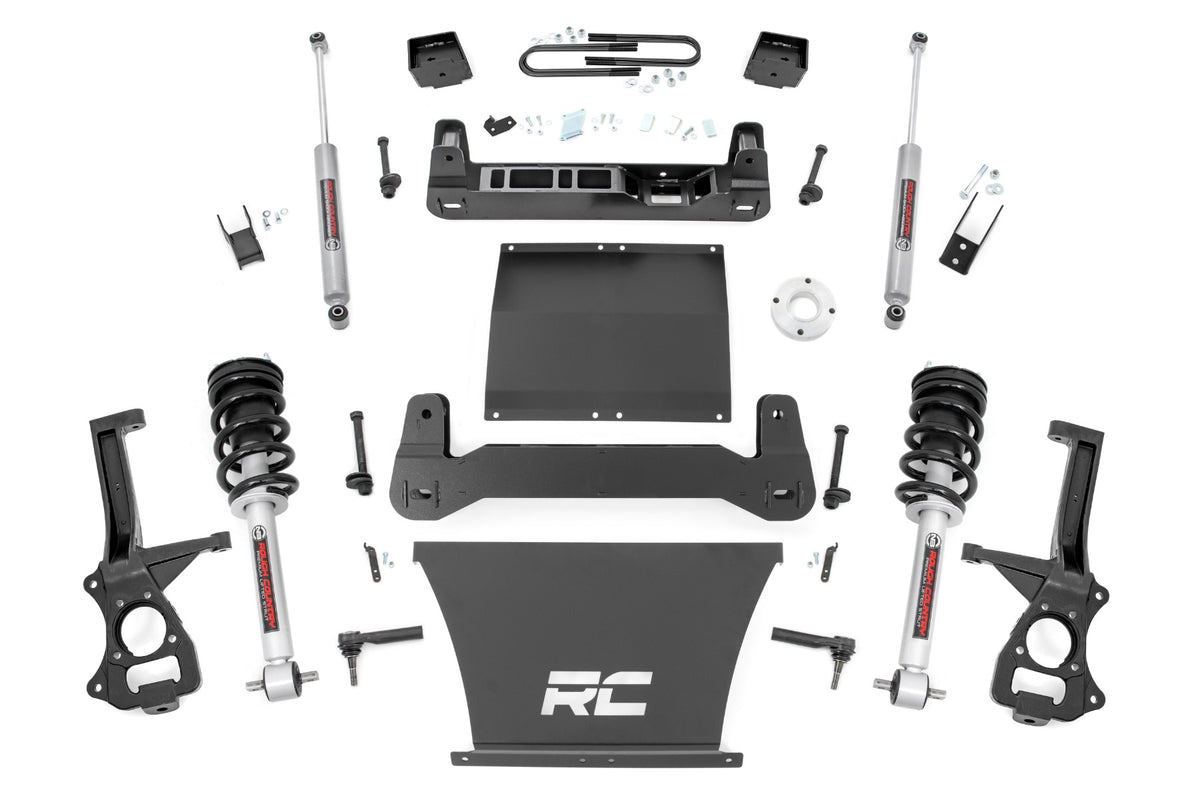 Rough Country 6 Inch Lift Kit |Mono Leaf Rear | N3 Struts | GMC Sierra 1500 2WD (2025-2026)