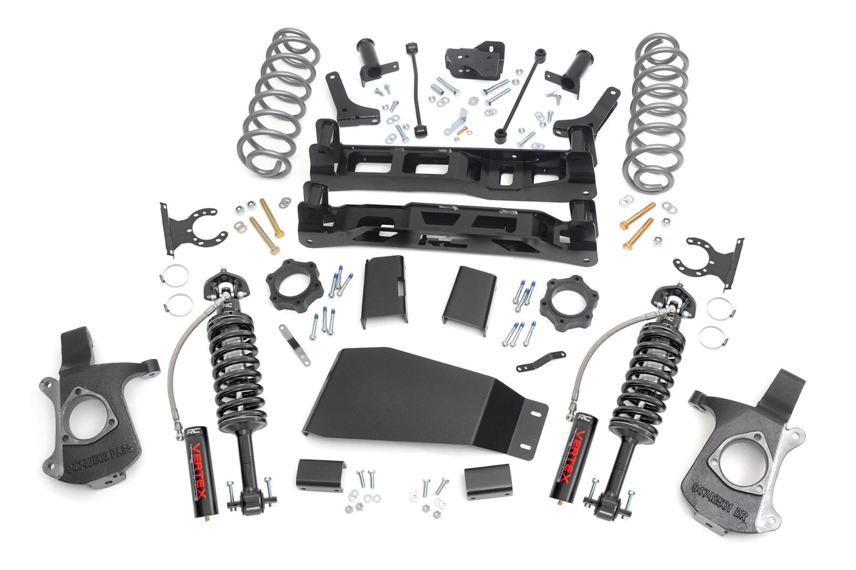 Rough Country 7.5 Inch Lift Kit | Vertex Coilovers | Chevy Avalanche 2WD/4WD (2007-2013)