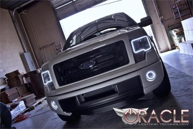 Oracle Ford F-150 06-14 LED Fog Halo Kit - ColorSHIFT