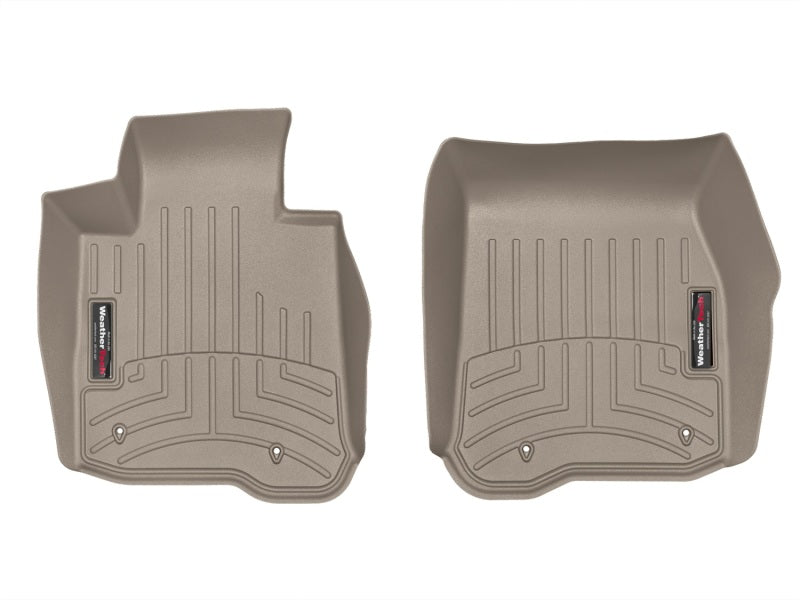 WeatherTech 14+ BMW 4-Series Front FloorLiner - Tan
