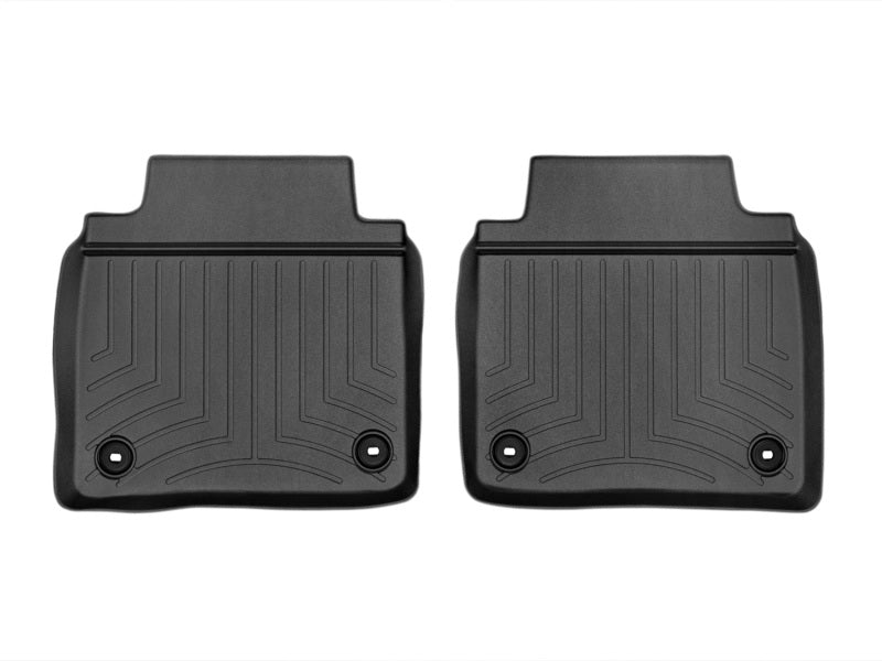 WeatherTech 13-17 Lexus LS Rear FloorLiner - Black
