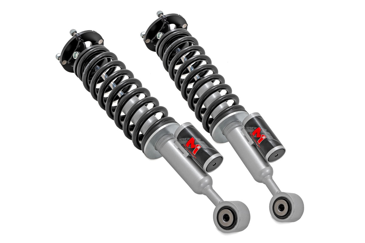 Rough Country M1R Reservoir Loaded Struts | Adjustable Height | Front | 3.5 Inch | Toyota Tundra (22-26)