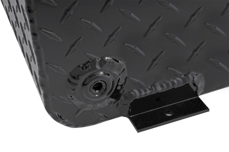Dee Zee Universal Tanks - Wedge Rectangle Black Tread Aluminum