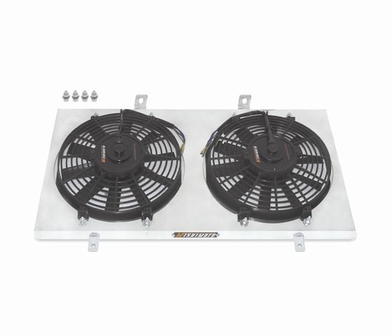 Mishimoto 90-93 Acura Integra Aluminum Fan Shroud Kit